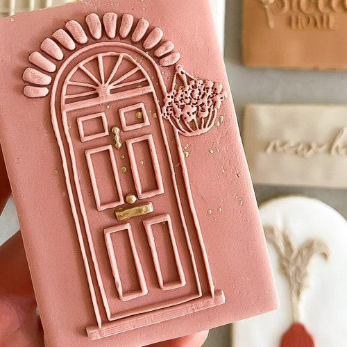Front Door Reverse Embosser Stamp New Home Embosser Etsy
