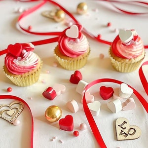 Valentines Mould - Mini Heart Silicone Mould x55 Cavity