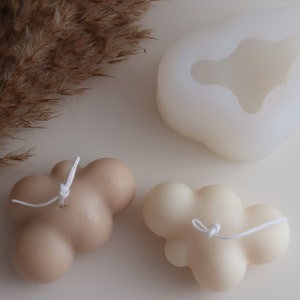 Candle Mould - Silicone Mould, Soap Making, Wax Melts, Candle Making, Resin, Chocolate Moulds, Baking