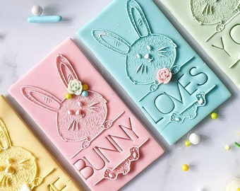 Easter Embosser Stamp - Easter Bunny Cutter & Embosser Set