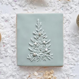 Christmas Reverse Embosser Stamp - Christmas Tree Embosser