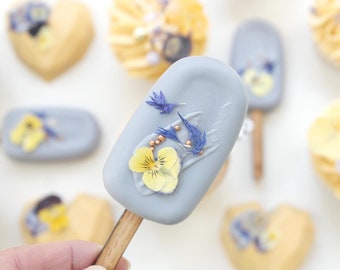 Popsicle Mould - x8 Cavity - Mini Cakesicle Shape - Cakesicle Mould - Ice Cream Mould