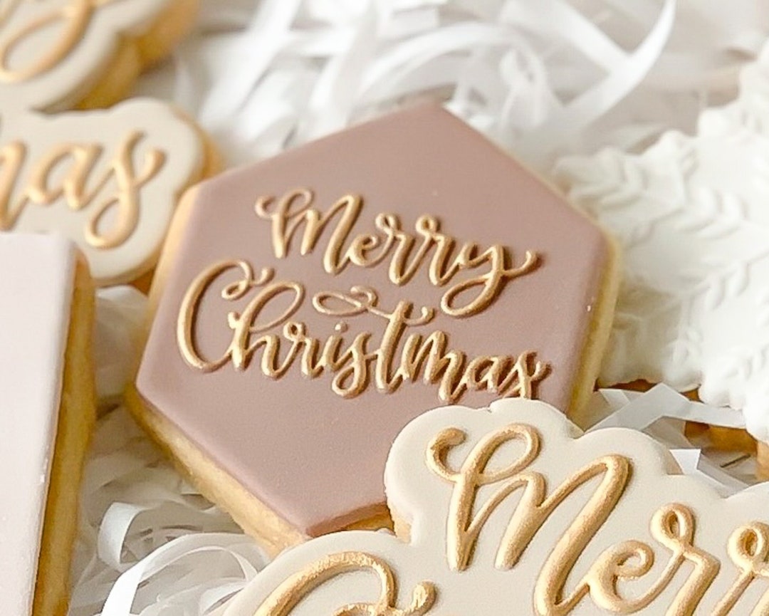 Merry Christmas Embosser Stamp, Christmas Baking Gift Ideas, Popup