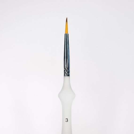 Deluxe Paint Brushes, Food Safe, Acrylic Grip Handle X5 Sizes Available 