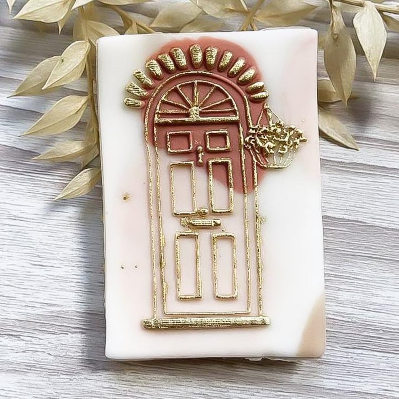 Front Door Reverse Embosser Stamp New Home Embosser Etsy