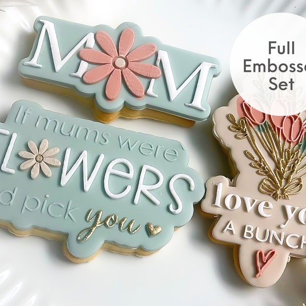 Mothers Day Cookies Etsy