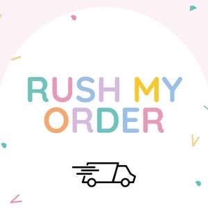 International Orders Only - Rush My Order Add-On - Orders Before 12pm Dispatched The Same Working Day - Our Quickest Dispatch Service !