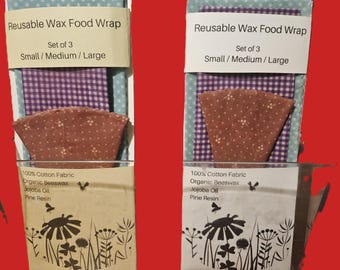 Envoltorios de alimentos de cera Bess