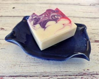 Jabonera de cerámica hecha a mano