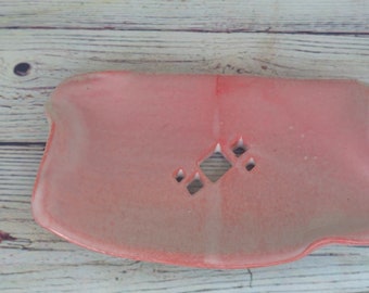 Jabonera de cerámica hecha a mano