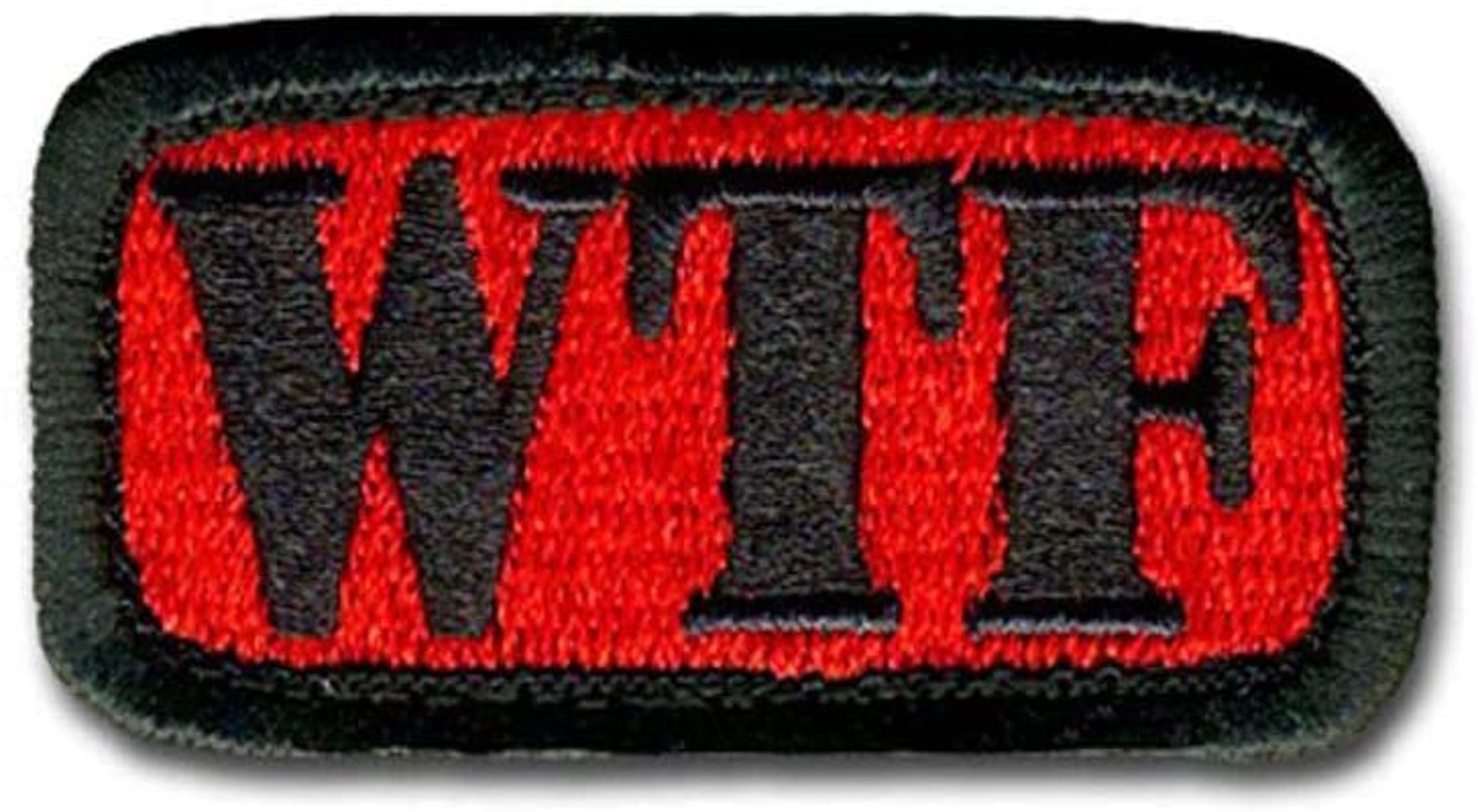 WTF Funny Velcro Patch Whisky Tango Foxtrot 3D Embroidered Etsy