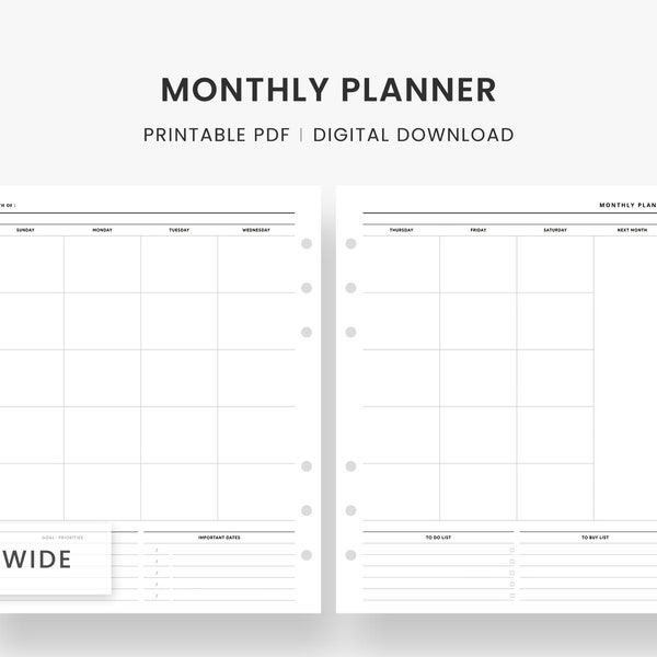 A5 Wide Binder - Etsy