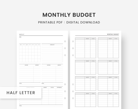 Budget mensuel -  France  Budget mensuel, Planificateur de budget,  Budget imprimable