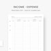 A5 Inserts : Printable Financial Planner Refills, Monthly Income ...