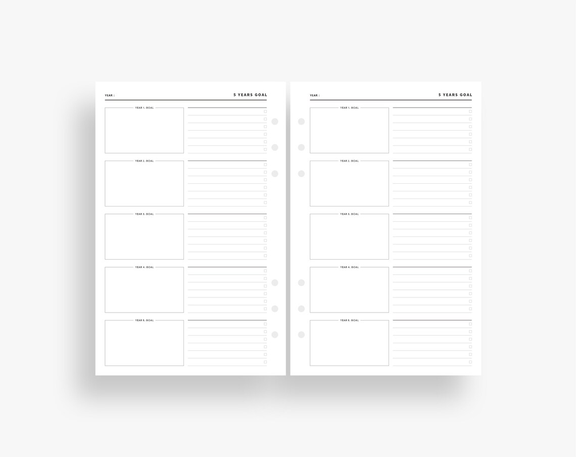 5-year-planner-business-plan-5-year-plan-goal-planner-goal-etsy