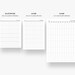 Year at a Glance Printable, Yearly Agenda & Overview Planner Insert ...
