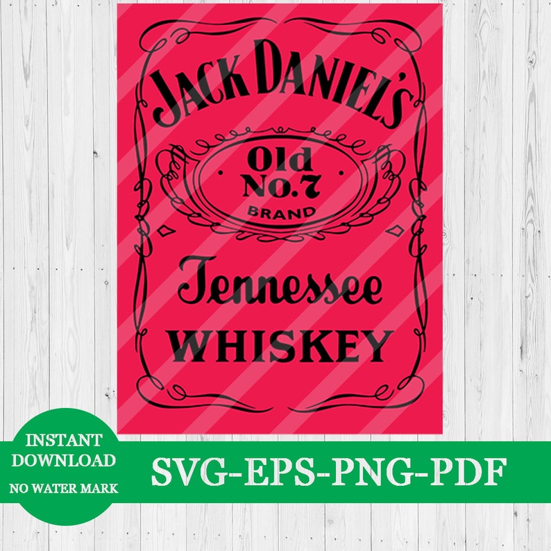 Download Jack Daniels SVG Jack Daniels PNG Whiskey SVG FIles for ...