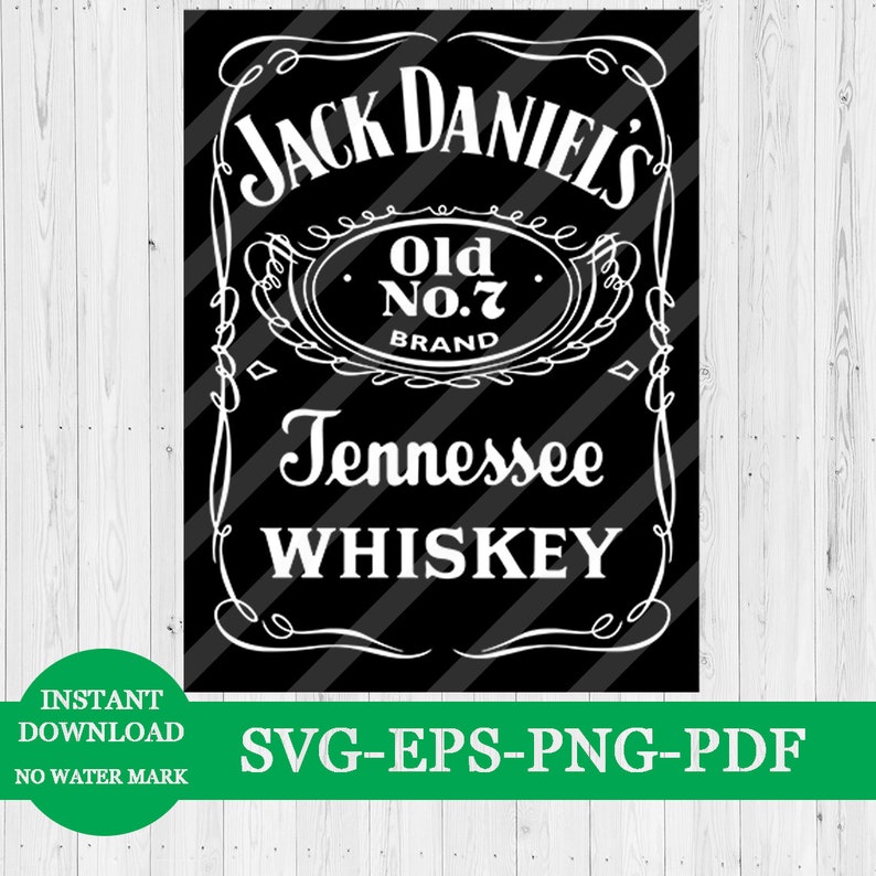 Download Jack Daniels SVG Jack Daniels PNG Whiskey SVG FIles for ...