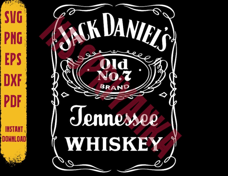 Download Jack Daniels SVG Jack Daniels PNG Whiskey SVG FIles for ...