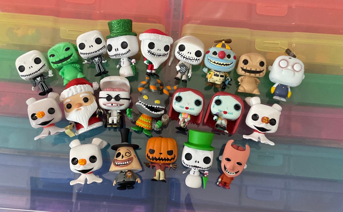 Nightmare before Christmas mini Funko pops Etsy