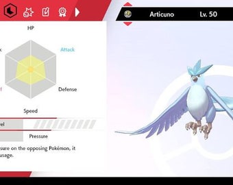 Shiny Articuno Etsy Shiny Articuno Etsy