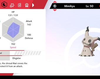 Shiny Mimikyu Etsy