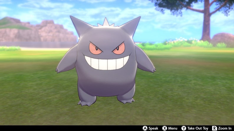 Pokemon Sword and Shield / Competitive Shiny Gengar
