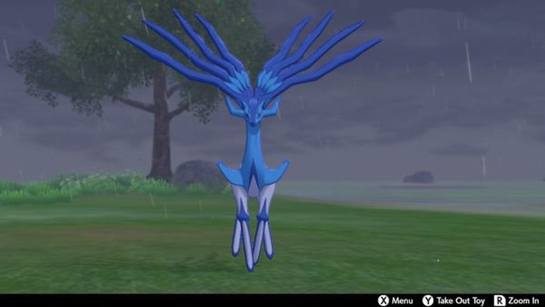 Pokemon Sword and Shield / Shiny Xerneas / Exclusive Event / Etsy