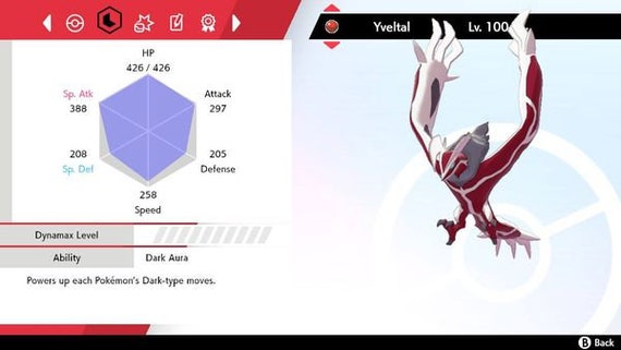 Pokemon Sword And Shield Shiny Yveltal Exclusive Event Etsy Pokemon Sword And Shield Shiny Yveltal Exclusive Event Etsy
