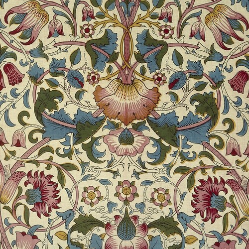 Paint by Number Kit Flower Pattern by William Morris Paint - Etsy