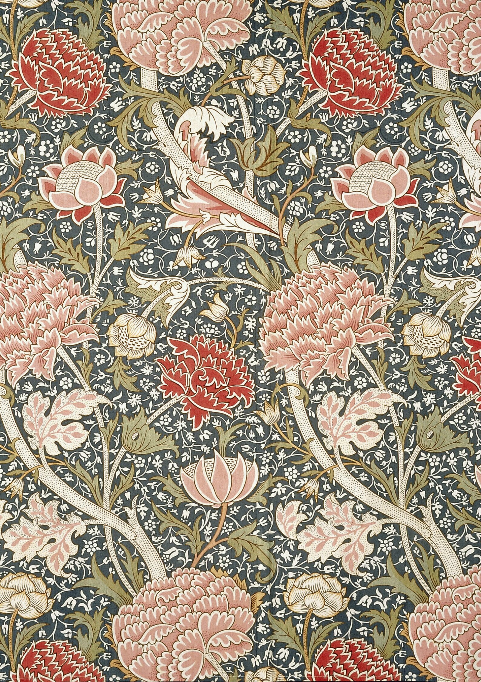 Paint by Number Kit Flower Pattern by William Morris Paint Etsy