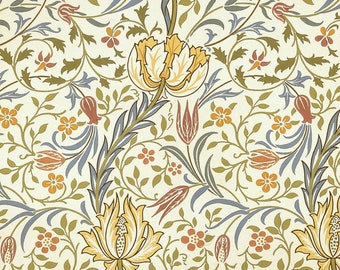 Paint By Number Kit | Flower Pattern By William Morris | Paint by number kit adult | Paint by numbers | Diy paint by number