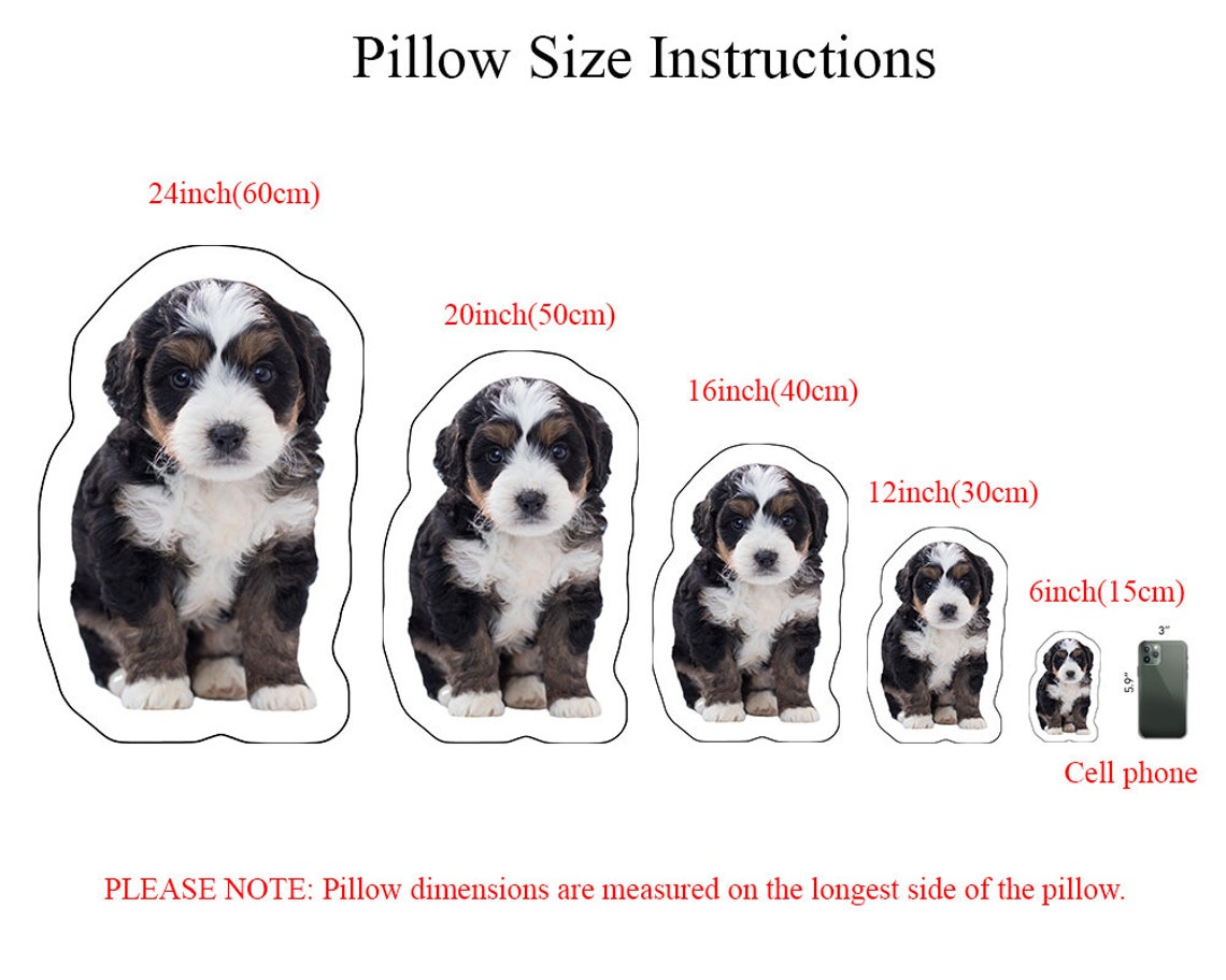 Custom Pet Shaped Pillow that Look Like your Pet Goodogz