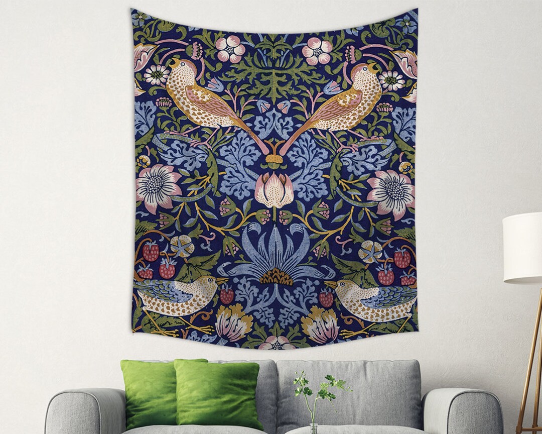 William Morris Tapestry, Flower Pattern by William Morris, Tapestry ...
