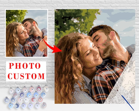 Custom Paint by Numbers From Photo Kit