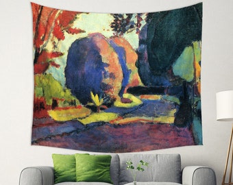 Henri Matisse Tapestry, landscape By Henri Matisse, Matisse Fabric, Matisse Backdrop