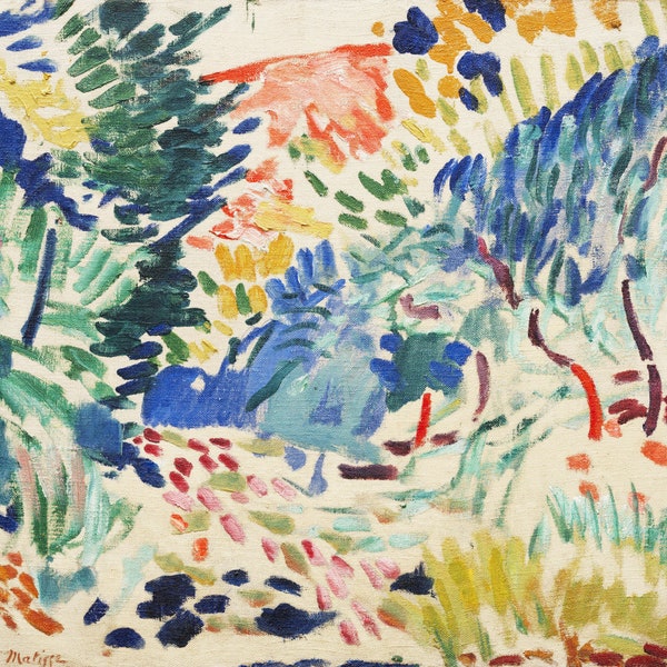 Paint By Number Kit | Landscape at Collioure By Henri Matisse | Paint by number kit adult | Paint by numbers | Diy paint by number
