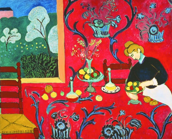 Paint by Number Kit the Red Room by Henri Matisse Paint by Number