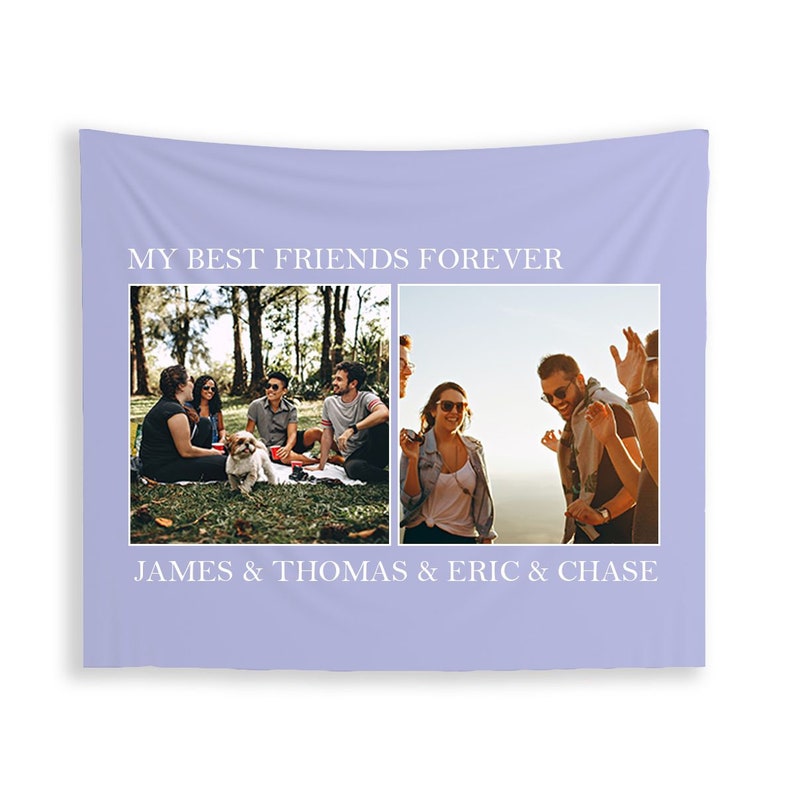 Custom Tapestry From Photo Custom Wall Tapestry Custom Etsy