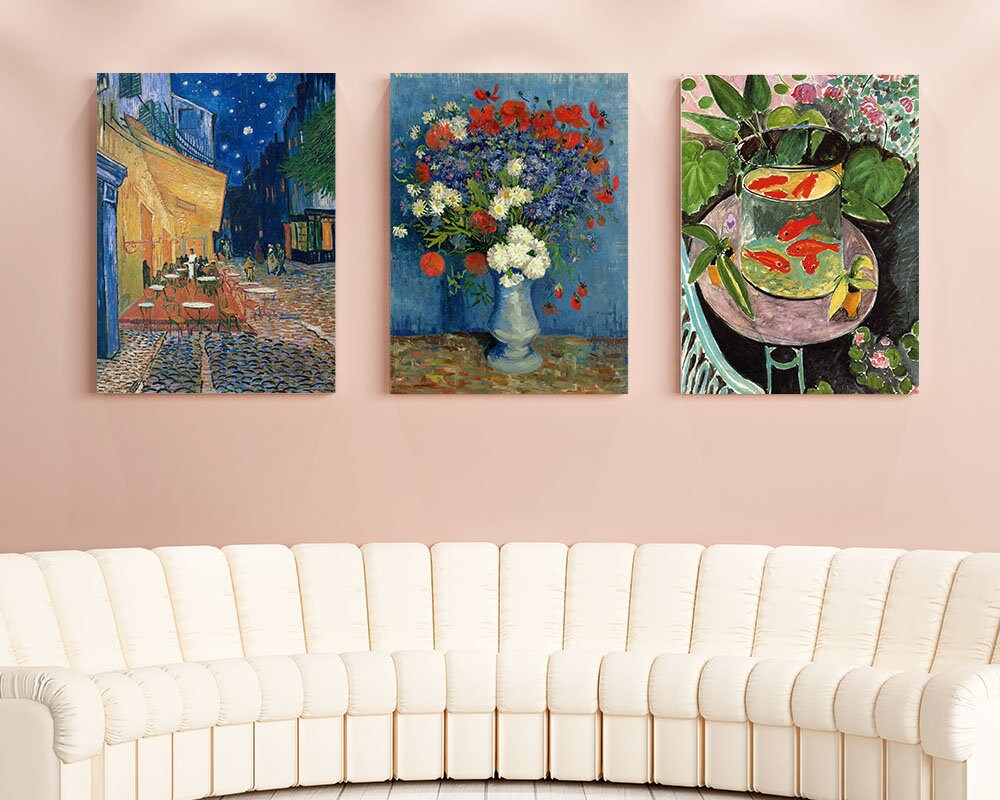 Paint By Number Kit Poppies at Argenteuil By Claude Etsy