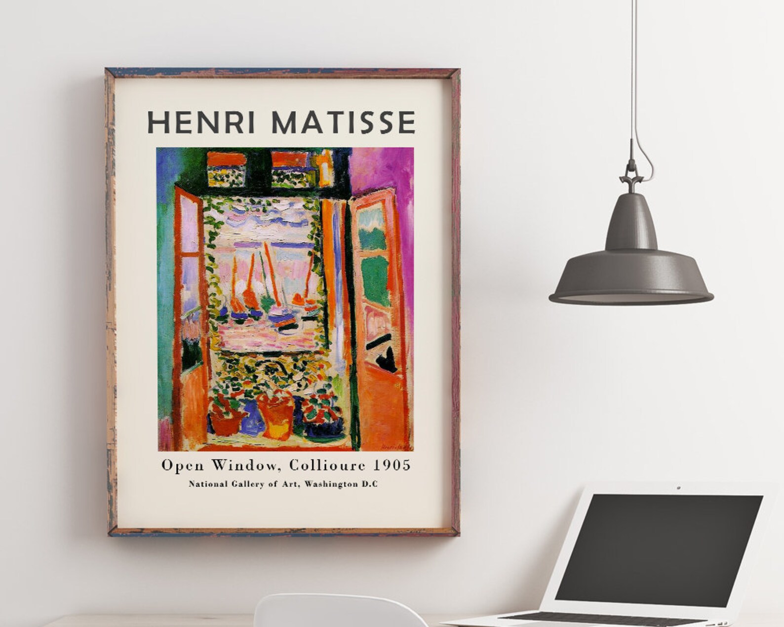 Offenes Fenster Collioure von Henri Matisse Matisse Poster