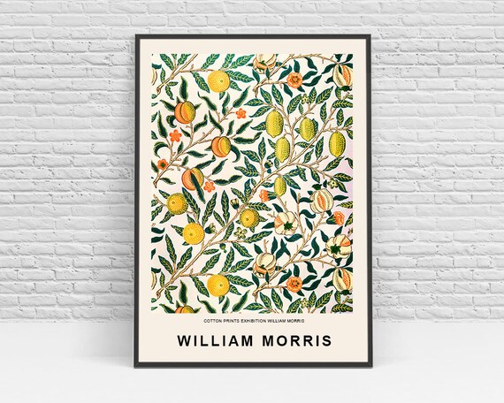 William Morris Poster William Morris Art Print William Etsy William Morris Poster William Morris Art Print William Etsy