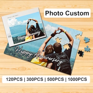 Personalized Puzzle | Custom Photo Puzzle | Puzzles For Adults | Wedding Gift | Anniversary Gift | Photo Gifts