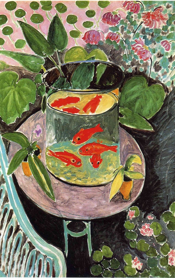 Paint by Number Kit Goldfish by Henri Matisse Paint by Number Kit