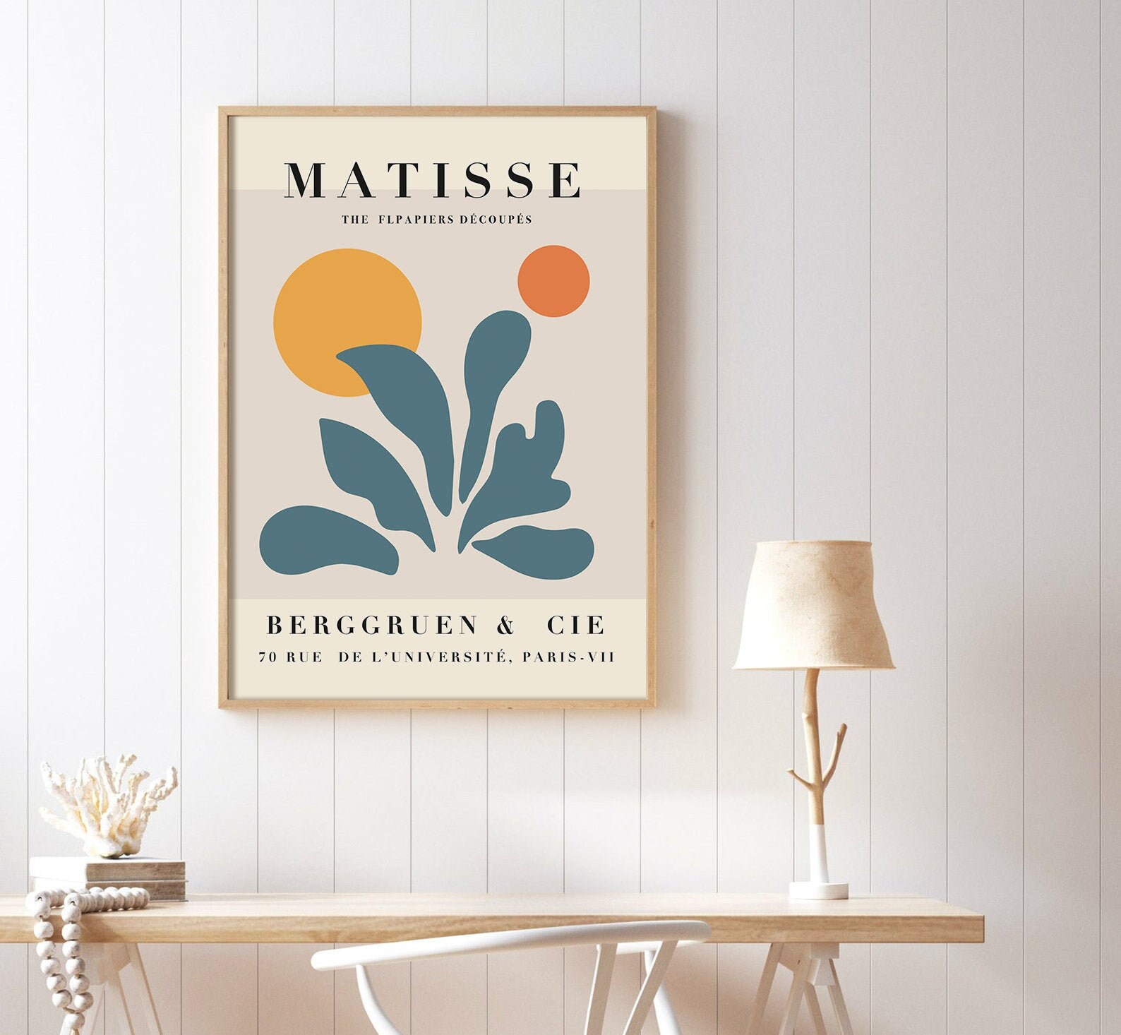 Henri Matisse Green Matisse Leaf Poster Matisse Print Etsy