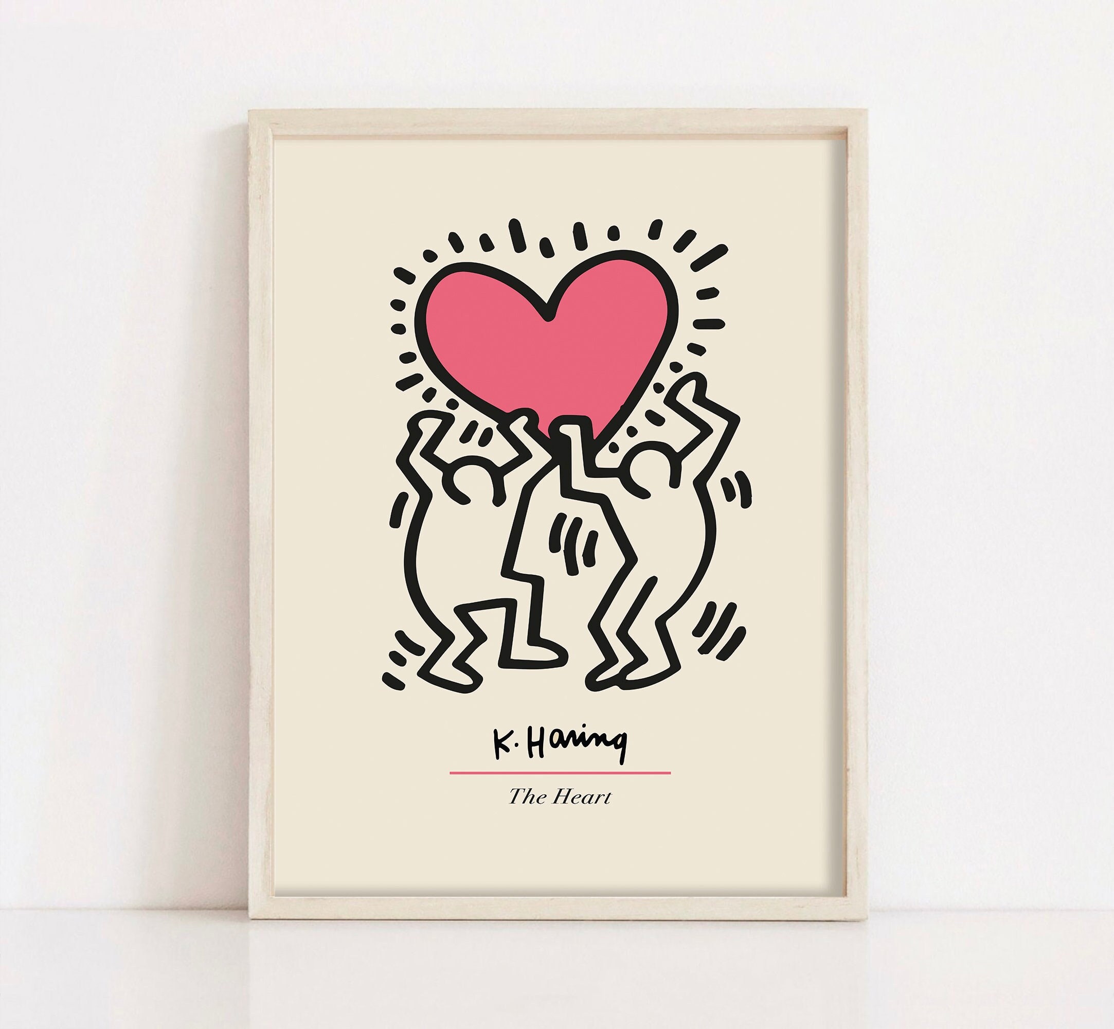Keith Haring Flower 