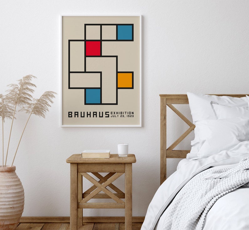 Bauhaus Exhibition Poster Bauhaus Art Print Gallery - Etsy
