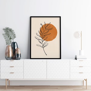 Boho Living Room Wall Art, Gallery Wall Set of 3, Modern Home Decor, Wall Decor Living Room, Printable Wall Art, Abstract Room Decor bild 10