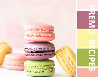 Polymer Clay Recipes #1231 - Macarons