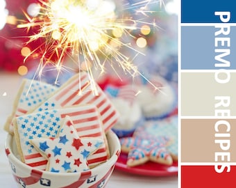 Polymer Clay Recipes #1196 - 4th of July